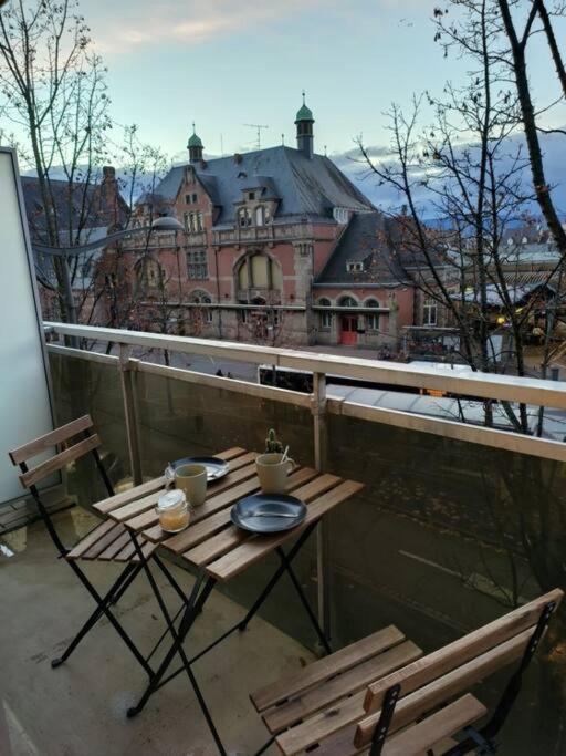 Charmant Studio - Gare Colmar Buitenkant foto